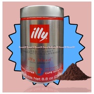 Illy Classico Classic Roast 250gr Illy Blend 100% Arabica Coffee Moka Pot Preparation Canned Packagi
