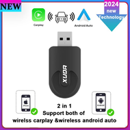 XUDA ใหม่Wireless CarPlay Android Autoอะแดปเตอร์สมาร์ทมินิกล่องPlug and Play WiFiเชื่อมต่อแบบมีสายไร