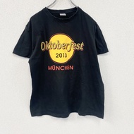 Stedman 短袖印花惡搞T卹，Hard Rock Cafe風格，黑色，L碼，古著