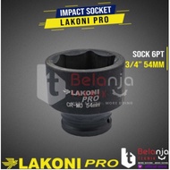 MATA LAKONI PRO Impact Socket 3/ 4 Inch 54MM Shock Impact Socket Wrench 6PT