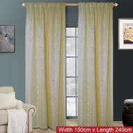 Essina Curtain Hook type French Pleat Classic Series 1 pc Window, Door or Sliding Door Lenght 240cm