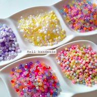 Bicone Diamond Beads - Bicone Diamond Acrylic Beads Mix Colors