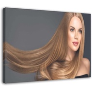 Hairdressing Posters Straight Hair Styling Hair Salon Designer Wall Decoration Canvas Poster Wall Ar