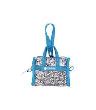 [LeSportsac x Doraemon] Micro Weekender Charm Bag Accessories - We Love Doraemon