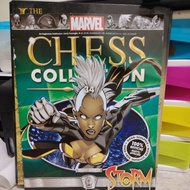 MARVEL COLLECTORS CHESS ISSUE 34 STORM WHITE BISHOP MAGAZINE ONLY LOT2F5310#3354