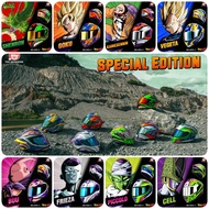 จองหมวกกันน็อค Bilmola | Dragon Ball Z  Special Edition!! มีทั้ง 8 ลาย จำนวนทั้งหมดมีเพียงแค่ 8,888 