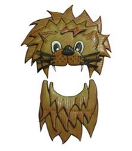 [路易士匠坊] 其他設計 - 獅子面具 (微浮雕) 手工製作