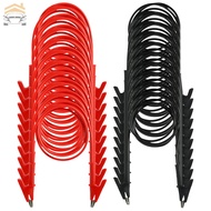 20Pcs Alligator Clip Electrical Test Wires Set Resin 1m/3.3FT 14 Gauge Jumper Wires Kit  SHOPCYC3626