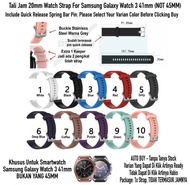 SBF Tali Jam Tangan Samsung Galaxy Watch 3 41mm - Strap 20mm Rubber