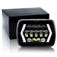 ćDikirim Dari JakartaćLampu LED Daymaker Kotak 7 Inch Jeep Feroza L300 Taft Dll C21/ 7 Inch Lampu Ut