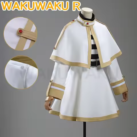IN STOCK Frieren Cosplay Costume Anime Cosplay WakuWaku-R Women Magic Journey Dress Christmas Elf Fr