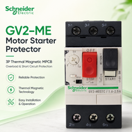 GV2ME GV2 Motor Starter Protector Motor Circuit Breaker Overload Short Circuit Protection 3P Thermal