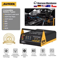 AUTOOL Programming Power Supply Jump Starter 400A Auto Battery Repair Real-time EM385 Car Regulator 