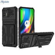 Suitable for Motorola G9Plus Card Holder Shock-resistant Cover Moto G30 King Kong Card Holder Phone 