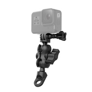 Action Camera Motorcycle Rear-view Mirror Mounting Bracket 360° Rotation Action Camera Mount Adapter for GoPro Hero 12/11/10/9/8