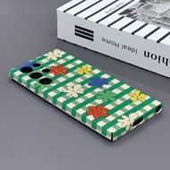 Spring Striped Flower Compatible Samsung S25Ultra/S24Ultra Hard Shell All-Inclusive Anti-Percussion 