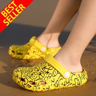 BGTY TOP★รองเท้า Crocs รองเท้าแตะสำหรับกีฬากลางแจ้งในช่วงฤดูร้อนเด็กผู้ชายรองเท้าแตะรองเท้าชายหาดเด็ก 1204