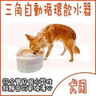 ＊汪汪寵物＊【MARUKAN】日本三角自動循環飲水器 / 給水器-犬用(DP-567)