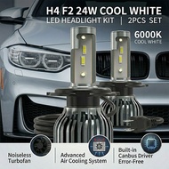 ORIGINAL OSRAM Car Headlight LED H4 24W Cool White 2 PCS - F2