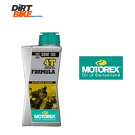 MOTOREX 20W50 Formula Synthentic Blend 4T SAE MA2 1L 1Litre Motor oil 4 Stroke Engine Oil Motobike M