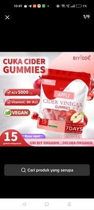 BIYODE APPLE CIDER VINEGAR CUKA APPLE