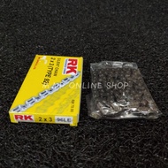 Yamaha LC135 FZ150 Y15 Y15ZR 2×3-96LE Timing Chain Standard 100% Original RK Japan Rantai