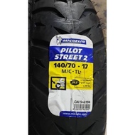 MICHELIN PILOT STREET 2 (140/70-17) Tayar Tubeless
