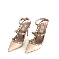 VALENTINO GARAVANI Rockstud Ankle Strap Heels