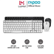 Bộ Bàn Phím Và Chuột Không Dây Rapoo X1800S