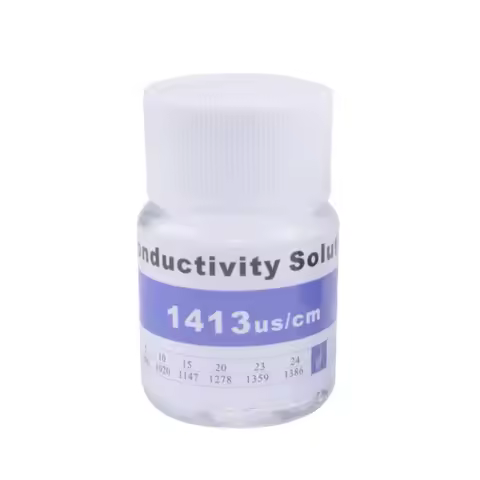 Calibration Solution For EC TDS Testers 25ml 84us/cm 1413us/cm 12.88ms/cm 1382ppm TDS PH ORP Calibra