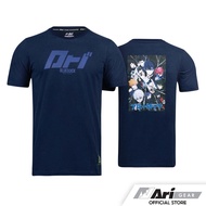 2024 [เสื้อยืด]ARI X BLUE LOCK KV TEE - NAVY/BLUE/BLACK เสื้อยืด อาริ BLUE LOCK สีกรมท่าS-5XL 5XL