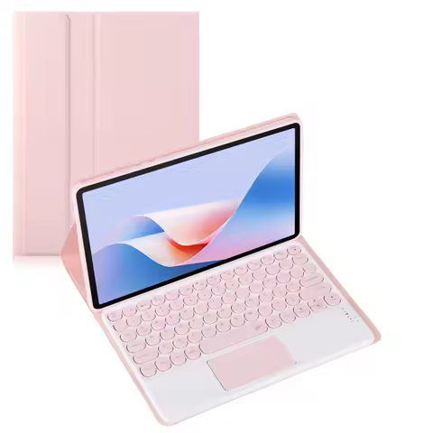 Case for Lenovo Tab P11 2nd Gen 11.5" 2023 TB350XU Tablet Detachable Bluetooth Round Keycap Keyboard