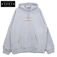 Supreme x Burberry [近全新] 22SS Box Logo 連帽衛衣，套頭衫，XL 號 [二手]