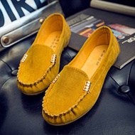 Women's 2019 Spring Casual Peep Toe Flats - Korean Style Work Shoe