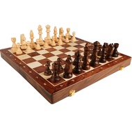 45cm Chess Set Top Grade Wooden Folding Big Traditional Classic Handwork Solid Wood Pieces Walnut Ch