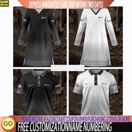 【free DIY Custom &amp; Namenumber】Jersey Muslimah Merdeka 2024 Black White MCC Lifestyle Baju Muslimah Jersey Murah Women High Quality 2024 Latest Design Baju