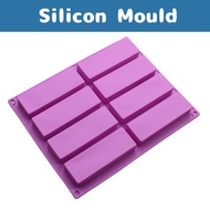 8 Cavity Rectangle Silicone Mould