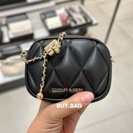 CHARLES & KEITH CK6-00770664 Small Bag With Quilted Design Arwen Model