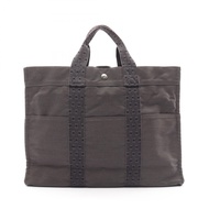 【二手】愛馬仕 HERMES 托特包 Herline MM 灰色 其他 Herline 托特包 MM 灰色 男女通用 二手 B