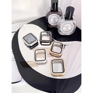 Iwatch Series 9 8 7 Double Diamond Case+Tempered Film Integrated Protective Case se s6 s5 Case ultra