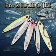 Pro Z KAIDO JIG Metal Jig Lure UV Coated | Vertical & Shore Jigging Tenggiri King Mackerel