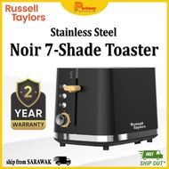 [EAST MSIA]RUSSELL TAYLORS Noir 7-Shade Staineless Steel Toaster RT30 7 Shade Setting Toaster Pembak