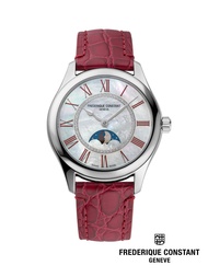 Frederique Constant นาฬิกาข้อมือผู้หญิง Automatic FC-331MPWRD3B6 CLASSICS ELEGANCE LUNA Ladies Watch