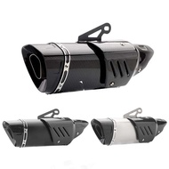 Real Carbon Fiber Exhaust Muffler Akrapovic R1 M1 Motor Exhaust Modification