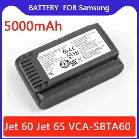 For Samsung VCA-SBTA60 Vacuum Cleaner Battery Jet 60 Turbo Jet 75E Complete VS15A6031R4 VS15A6031R5 