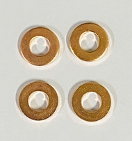 แหวนรองหัวฉีด แหวนรองแป๊บไหลกลับ (ทรงหูฟัง) รู 8 มิล รู 10 มิล MITSUBISHI TRITON PAJERO 4D56 4D56-T  จำหน่ายเป็นชุด โปรดระบุตัวเลือก