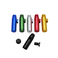 Metal Sub-Shape Snuff Bottle Portable Aluminum Mini Metal Pipe Can Be Cleaned Pipe