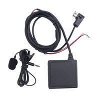 Well Made- Car Bluetooth 5.0 AUX USB Music Adapter Wireless Audio Cable Microphone Adapter for Radio