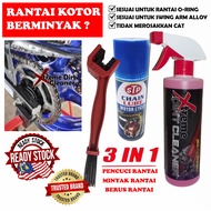 Set Pencuci Rantai Motosikal / Chain Cleaner Package (XTreme Dirt Cleaner + STP Chain Lube + Chain B