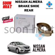 Tan Chong Rear Brake Shoe set Nissan almera 1set 4pc D4060-3HA0CMY